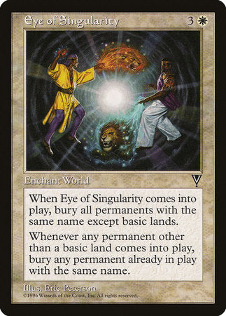 Eye of Singularity [Visions] | Tabernacle Games