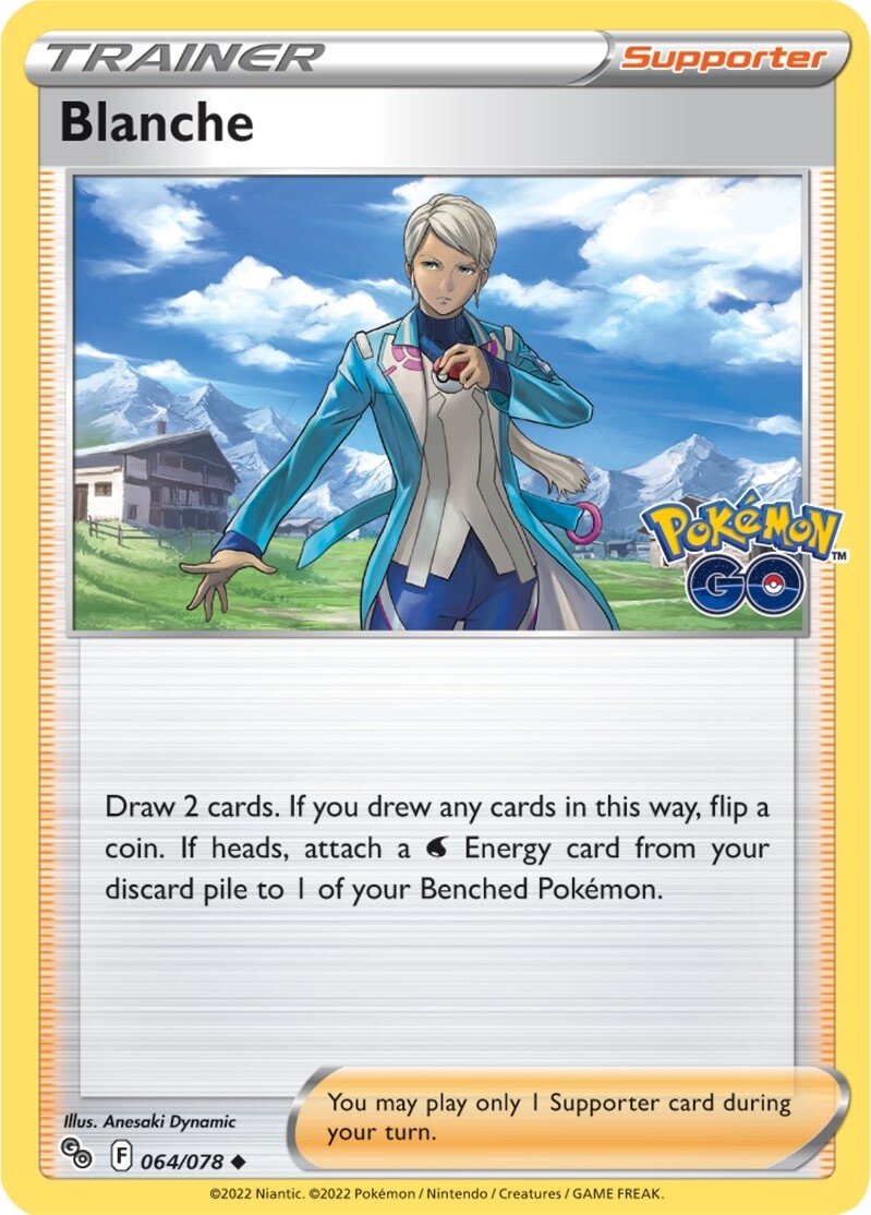 Blanche (064/078) [Pokémon GO] | Tabernacle Games