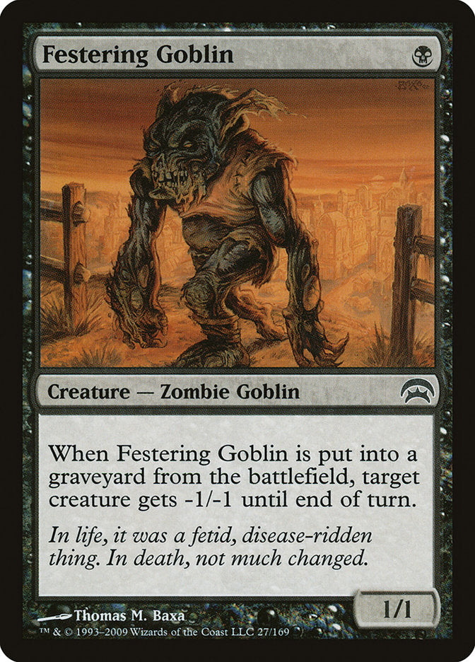 Festering Goblin [Planechase] | Tabernacle Games