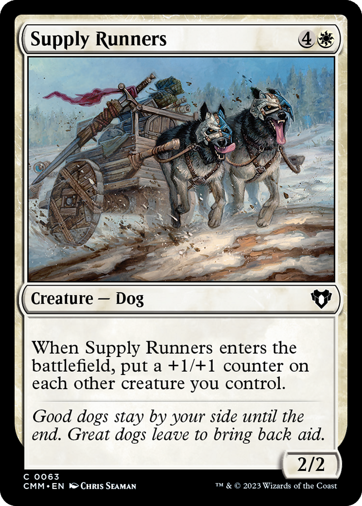 Supply Runners [Commander Masters] | Tabernacle Games