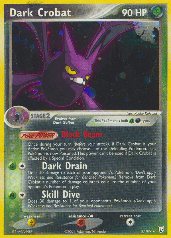 Dark Crobat (3/109) [EX: Team Rocket Returns] | Tabernacle Games