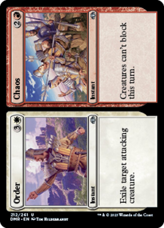 Order // Chaos [Dominaria Remastered] | Tabernacle Games