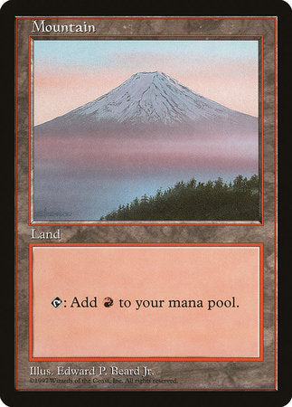 Mountain - Clear Pack (Beard, Jr.) [Asia Pacific Land Program] | Tabernacle Games
