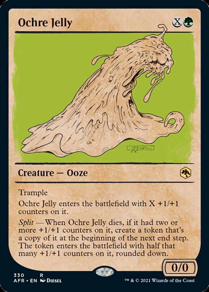 Ochre Jelly (Showcase) [Dungeons & Dragons: Adventures in the Forgotten Realms] | Tabernacle Games