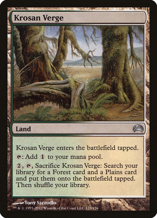 Krosan Verge [Planechase 2012] | Tabernacle Games