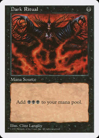 Dark Ritual [Fifth Edition] | Tabernacle Games
