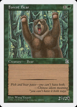 Forest Bear [Portal Three Kingdoms] | Tabernacle Games