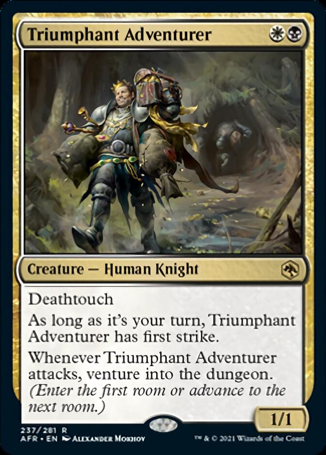 Triumphant Adventurer [Dungeons & Dragons: Adventures in the Forgotten Realms] | Tabernacle Games