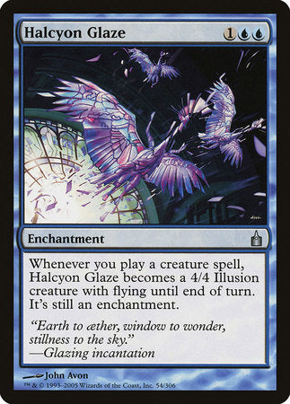 Halcyon Glaze [Ravnica: City of Guilds] | Tabernacle Games