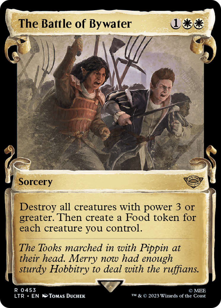 The Battle of Bywater [The Lord of the Rings: Tales of Middle-Earth Showcase Scrolls] | Tabernacle Games