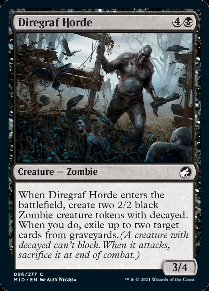 Diregraf Horde [Innistrad: Midnight Hunt] | Tabernacle Games
