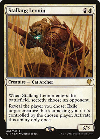Stalking Leonin [Commander 2017] | Tabernacle Games