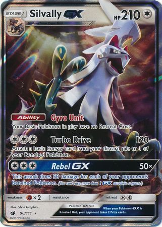 Silvally GX (90/111) (Jumbo Card) [Sun & Moon: Crimson Invasion] | Tabernacle Games