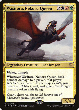 Wasitora, Nekoru Queen [Commander 2017] | Tabernacle Games