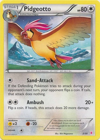 Pidgeotto (2/30) [XY: Trainer Kit 1 - Wigglytuff] | Tabernacle Games