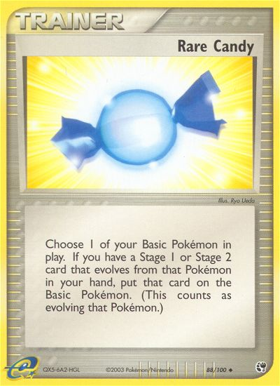 Rare Candy (88/100) [EX: Sandstorm] | Tabernacle Games