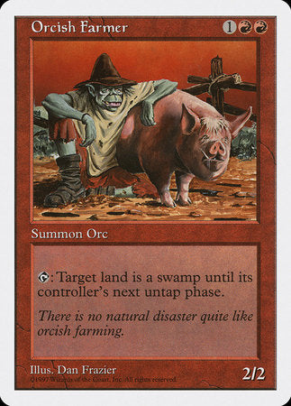 Orcish Farmer [Fifth Edition] | Tabernacle Games