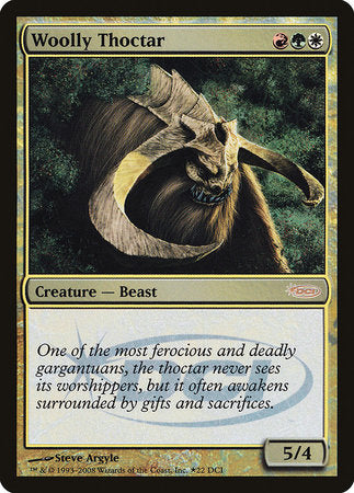 Woolly Thoctar [Wizards Play Network 2008] | Tabernacle Games