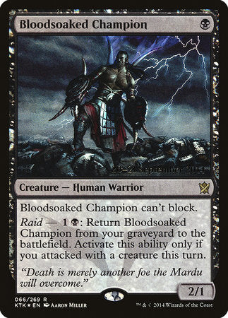 Bloodsoaked Champion [Khans of Tarkir Promos] | Tabernacle Games