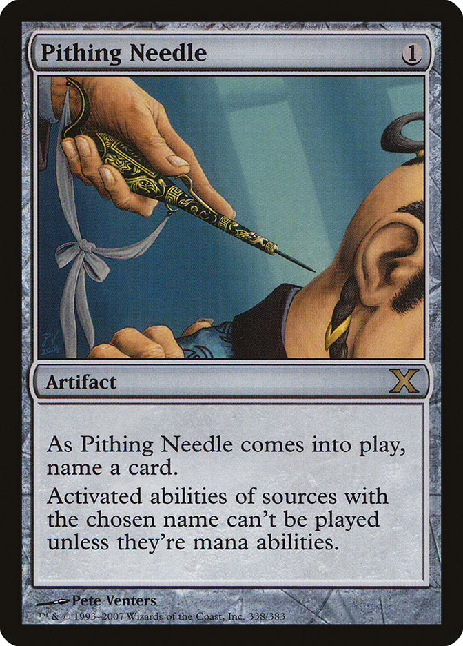 Pithing Needle [Tenth Edition] | Tabernacle Games