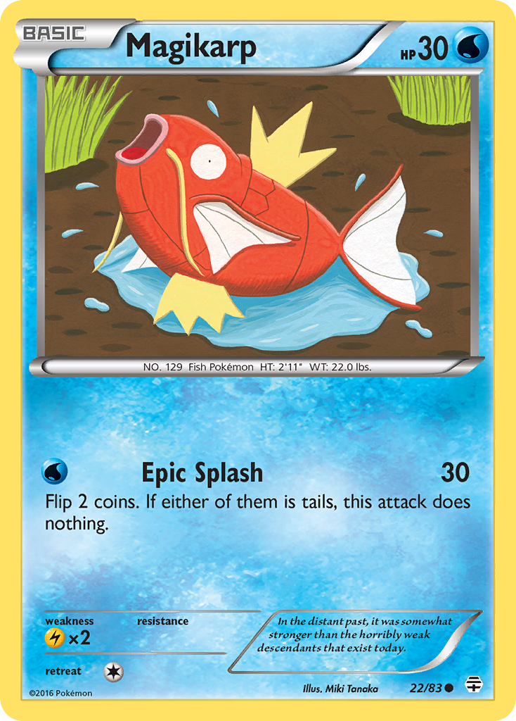 Magikarp (22/83) [XY: Generations] | Tabernacle Games