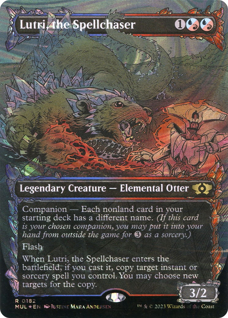 Lutri, the Spellchaser (Halo Foil) [Multiverse Legends] | Tabernacle Games