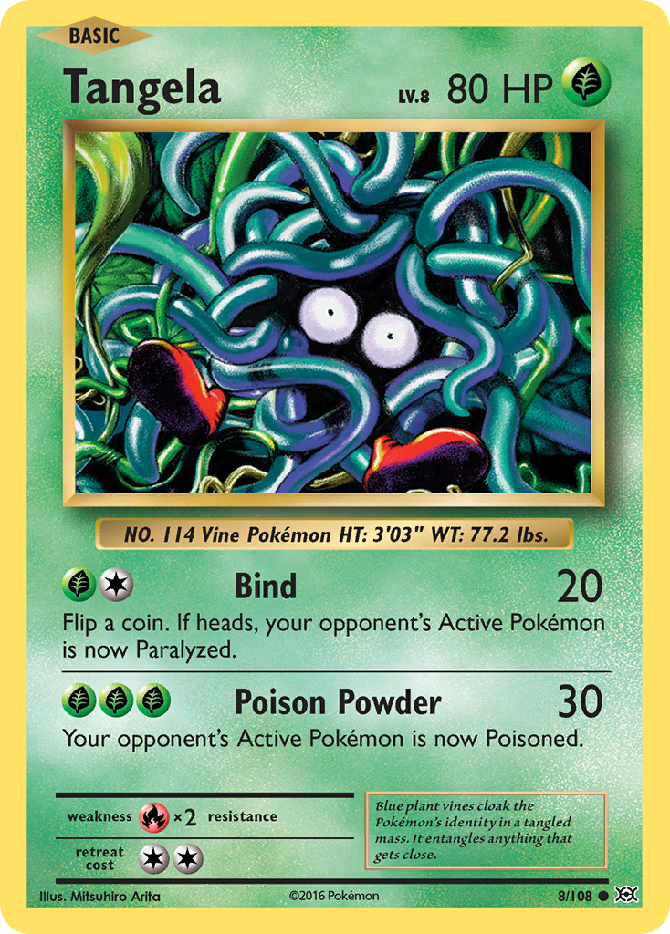 Tangela (8/108) [XY: Evolutions] | Tabernacle Games