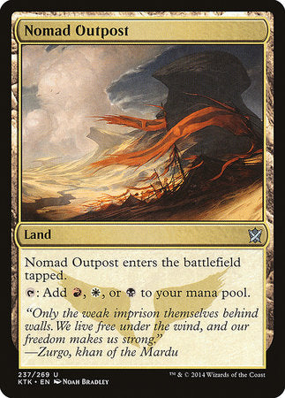 Nomad Outpost [Khans of Tarkir] | Tabernacle Games