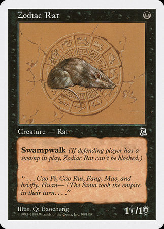 Zodiac Rat [Portal Three Kingdoms] | Tabernacle Games