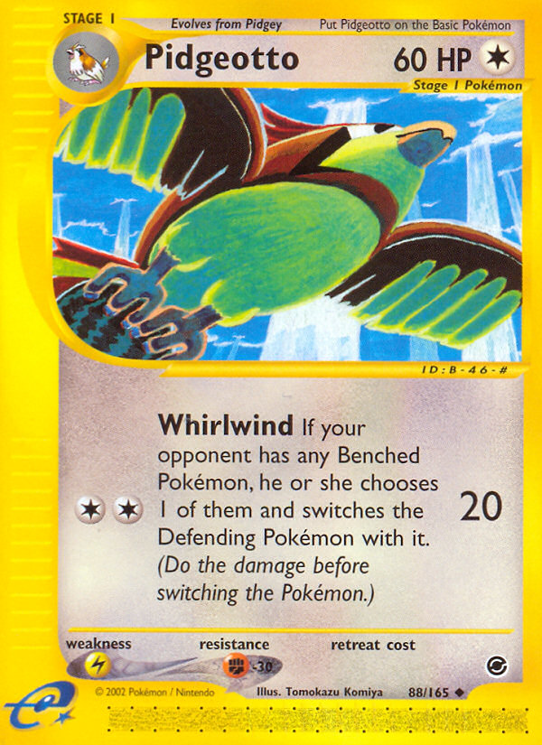 Pidgeotto (88/165) [Expedition: Base Set] | Tabernacle Games