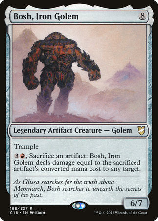 Bosh, Iron Golem [Commander 2018] | Tabernacle Games