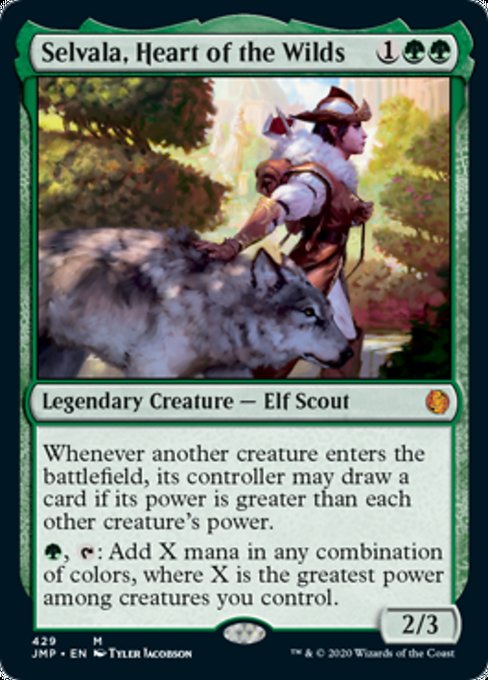 Selvala, Heart of the Wilds [Jumpstart] | Tabernacle Games