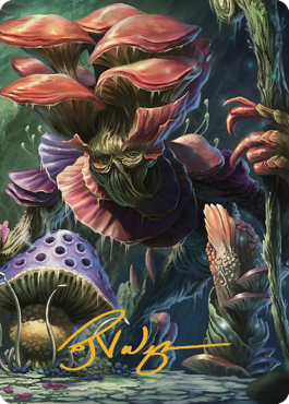 Myconid Spore Tender Art Card (Gold-Stamped Signature) [Commander Legends: Battle for Baldur's Gate Art Series] | Tabernacle Games