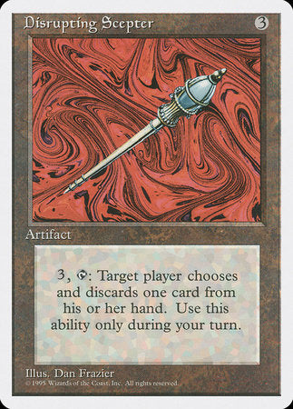 Disrupting Scepter [Fourth Edition] | Tabernacle Games
