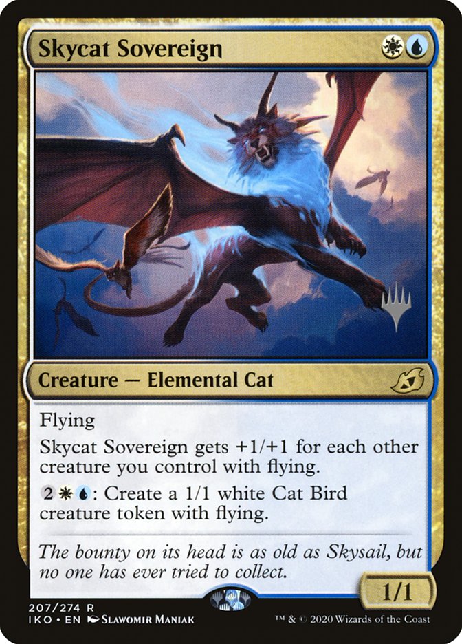 Skycat Sovereign (Promo Pack) [Ikoria: Lair of Behemoths Promos] | Tabernacle Games