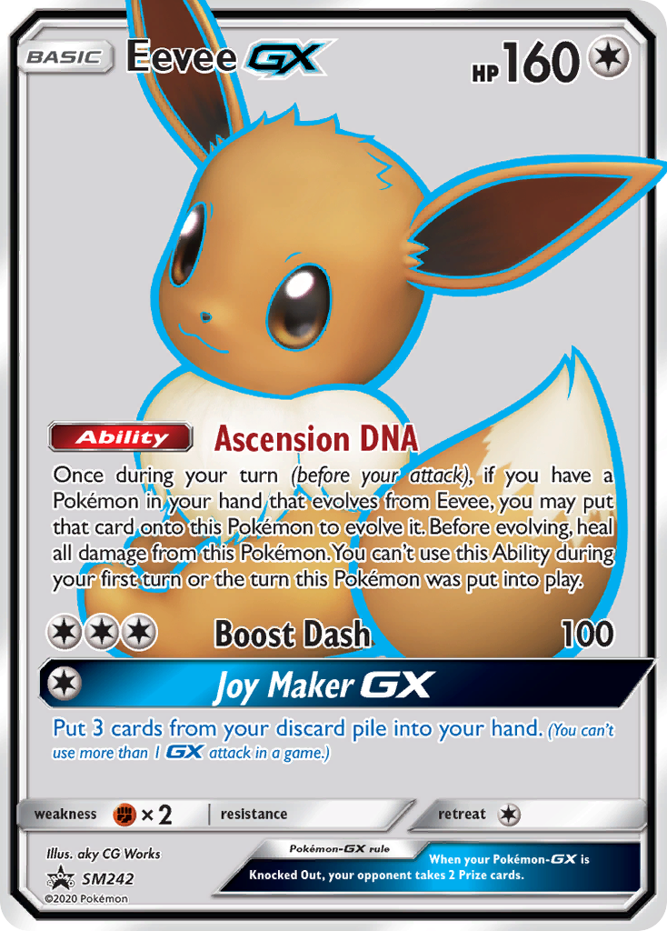 Eevee GX (SM242) [Sun & Moon: Black Star Promos] | Tabernacle Games