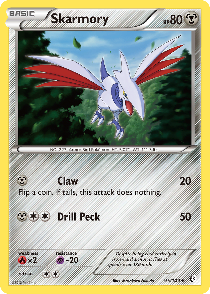 Skarmory (95/149) [Black & White: Boundaries Crossed] | Tabernacle Games