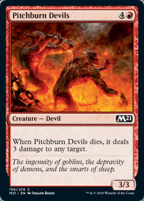 Pitchburn Devils [Core Set 2021] | Tabernacle Games