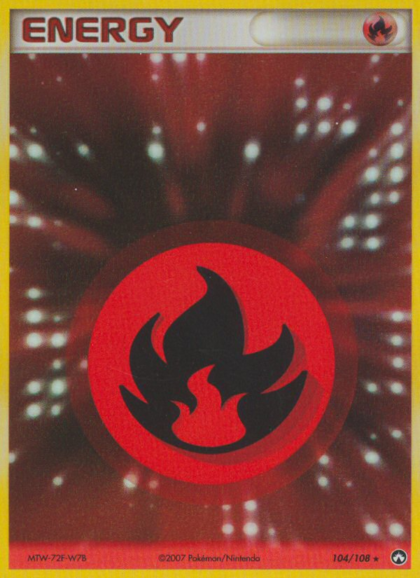 Fire Energy (104/108) [EX: Power Keepers] | Tabernacle Games