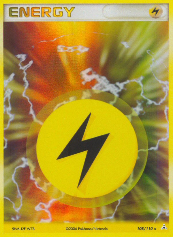Lightning Energy (108/110) [EX: Holon Phantoms] | Tabernacle Games