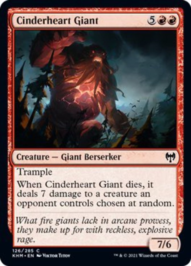 Cinderheart Giant [Kaldheim] | Tabernacle Games