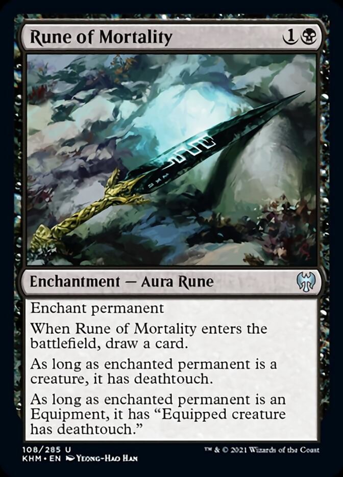 Rune of Mortality [Kaldheim] | Tabernacle Games