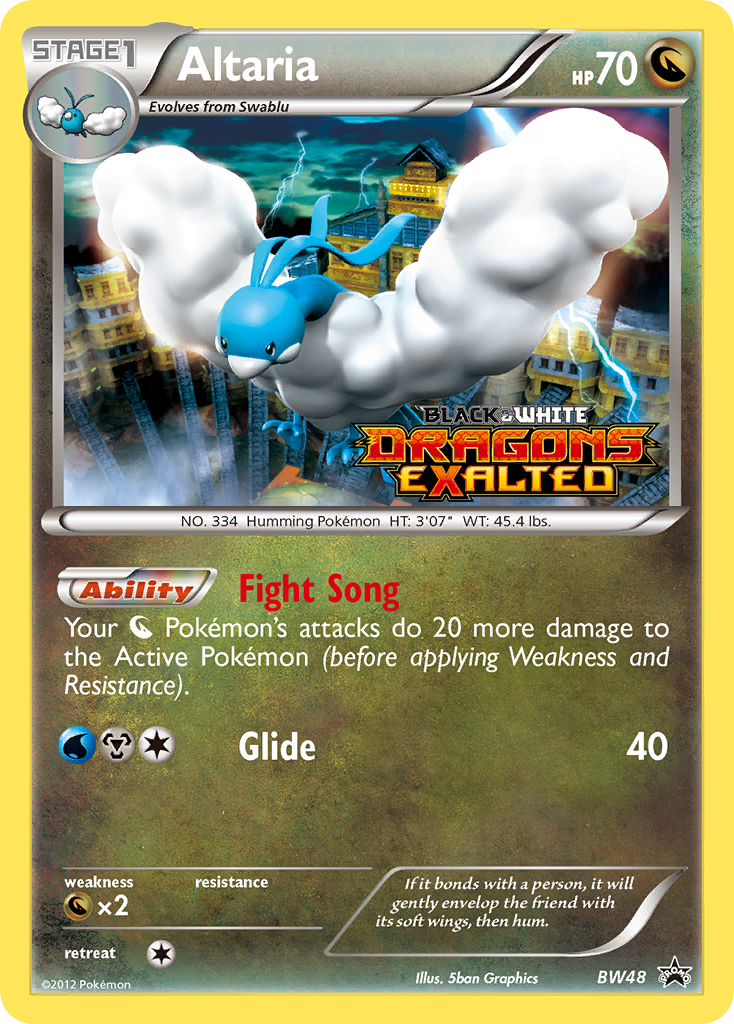 Altaria (BW48) [Black & White: Black Star Promos] | Tabernacle Games