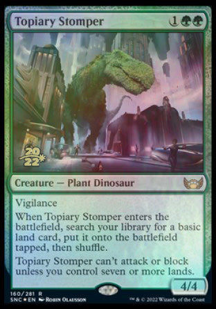 Topiary Stomper [Streets of New Capenna Prerelease Promos] | Tabernacle Games