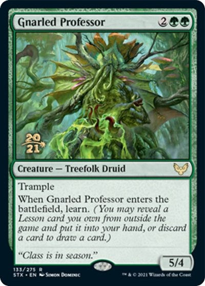 Gnarled Professor [Strixhaven: School of Mages Prerelease Promos] | Tabernacle Games