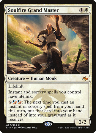 Soulfire Grand Master [Fate Reforged] | Tabernacle Games