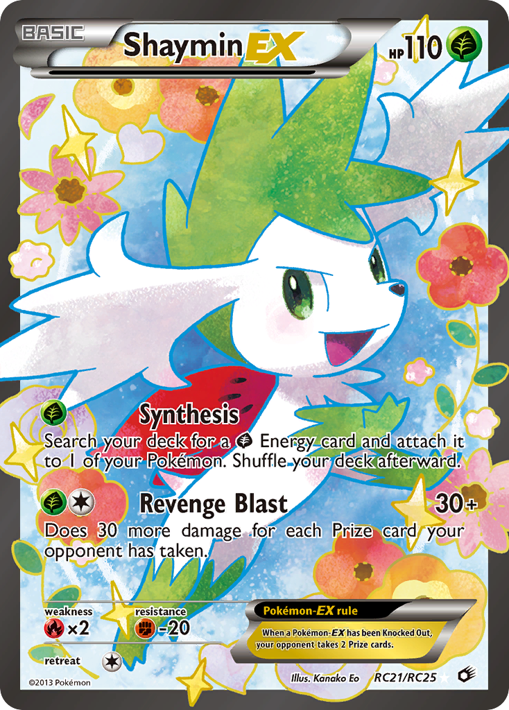 Shaymin EX (RC21/RC25) [Black & White: Legendary Treasures] | Tabernacle Games