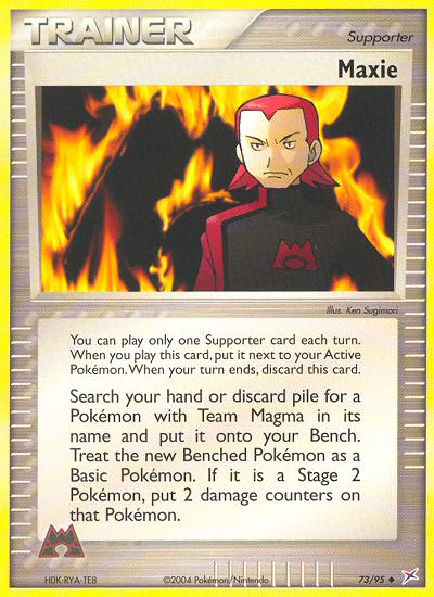 Maxie (73/95) [EX: Team Magma vs Team Aqua] | Tabernacle Games