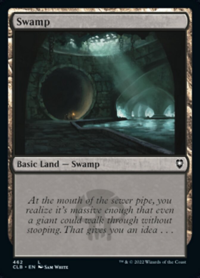 Swamp (462) [Commander Legends: Battle for Baldur's Gate] | Tabernacle Games