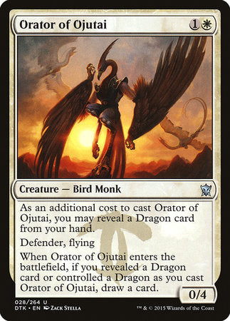 Orator of Ojutai [Dragons of Tarkir] | Tabernacle Games